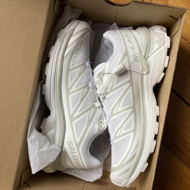 Salomon XT-6 White Lunar Rock