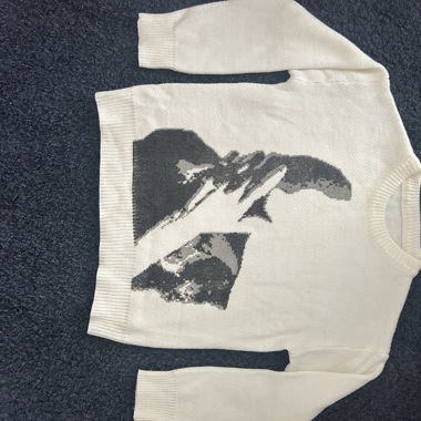 Frank Ocean Sweater/ White Black