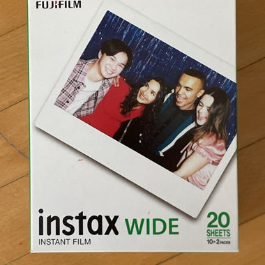 Instax Wide (2 confezioni da 10 x 2)