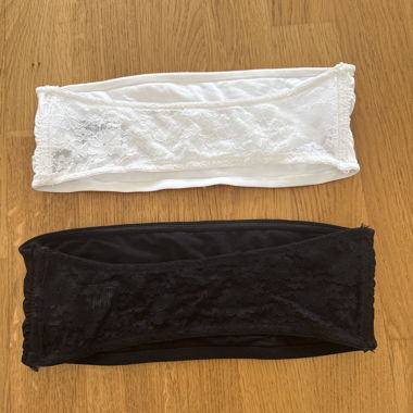 2 hauts bandeau