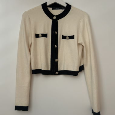 Cardigan Verde Mode in maglia