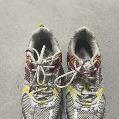 New Balance silver/pink