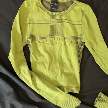 Maillot technique vert lime