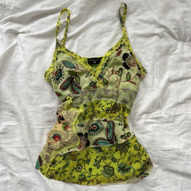 vintage cami top size S
