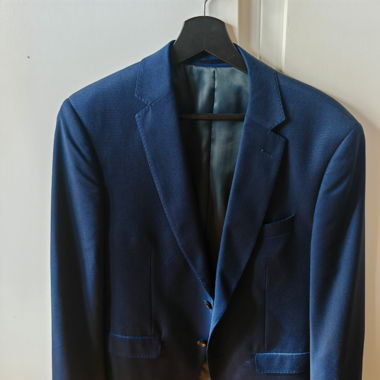 Blazer Homme Slim Fit Bleu 48