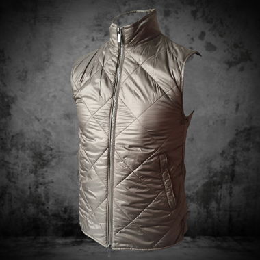 Weste Massimo Dutti Silver Herren S