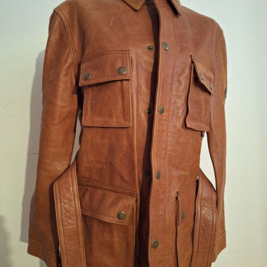 Belstaff leather Tiger jacket size 46