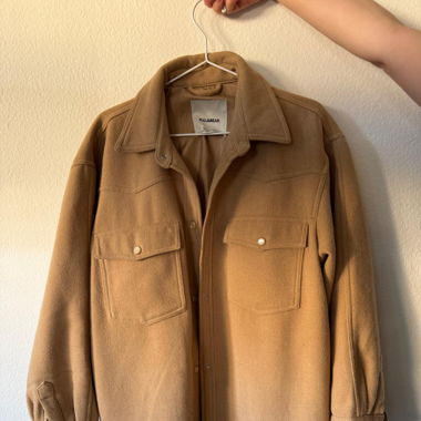 Beige ÜBergangsjacke