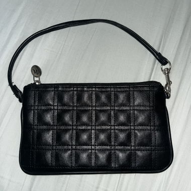 Borsa a tracolla mini nera / Borsetta da polso