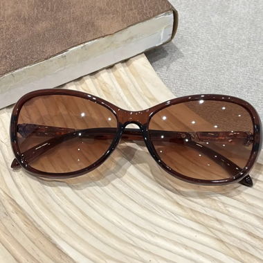Braune Brille