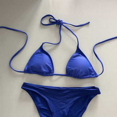 Blaues Bikini