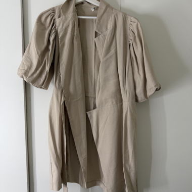 Blazer portefeuille beige