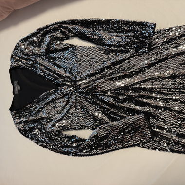 Glitzerkleid neu