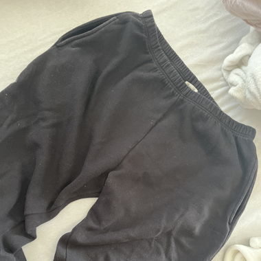 Schwarze Trainerhose Reebok