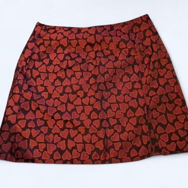 Jupe courte cœur, taille S