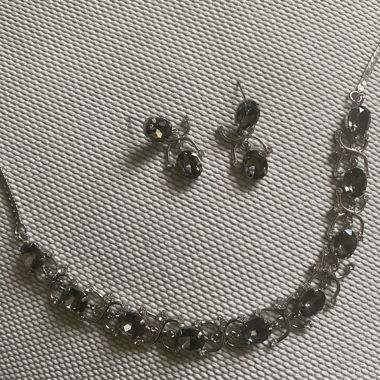 Kristall-Schmuckset