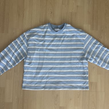 Gestreiftes Langarmshirt