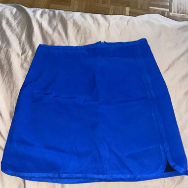 Jupe courte bleu 