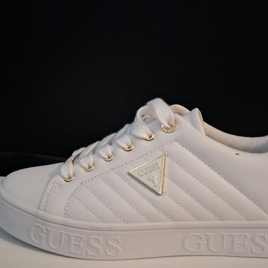 Sneakers GUESS bianche platform