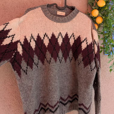 Maglione in maglia Pull&Bear a fantasia S