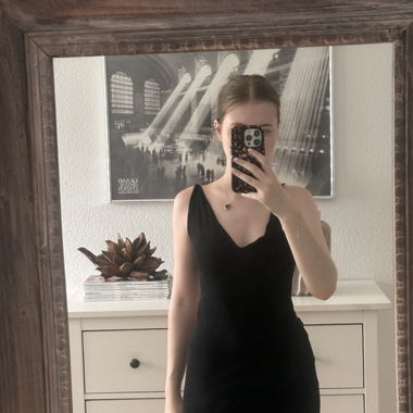 Mini, asymmetric dress