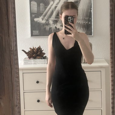 Mini, asymmetrisches Kleid