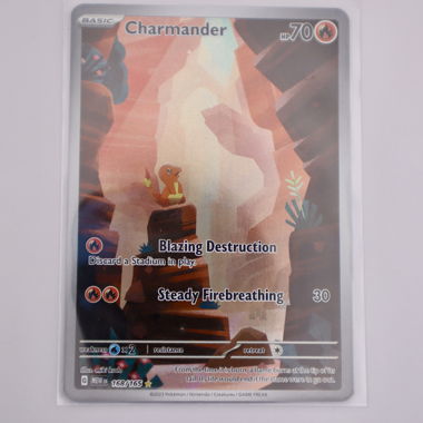 Carta Pokémon 151 Charmander 168 EN NM