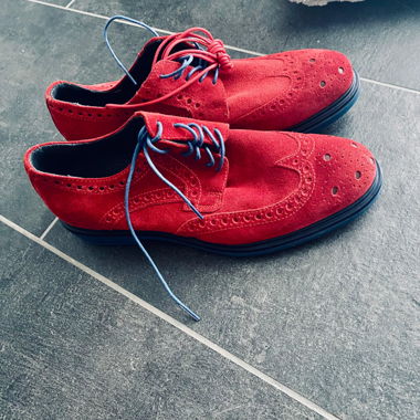 Schuhe Aus Wildleder  Gr:42
