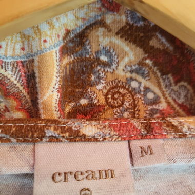 Autumn Paisley Boho Dress 