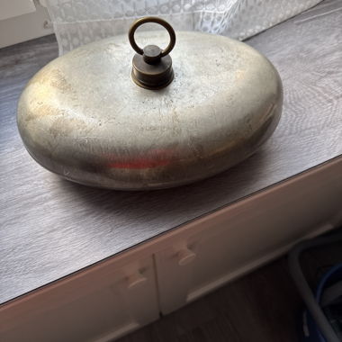 Oval Metal Box