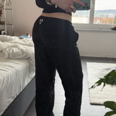 Pantaloni della tuta Vintage Nike neri