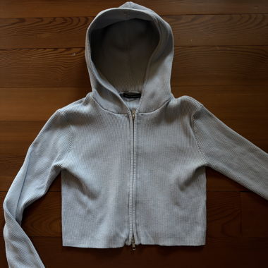Hoodie zippé