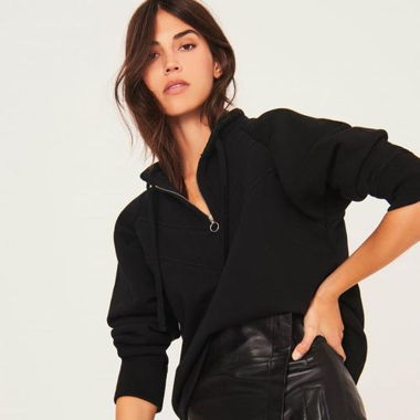 Ba&Sh Lamb Leather Skirt (original price 460chf)