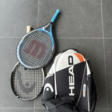 Set racchette tennis Head e Wilson
