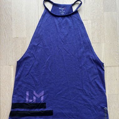 Reebok purple sports tank top size M