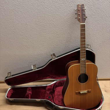 Guitar "Washburn", new strings, with case