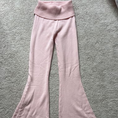 Flared Pink pants 