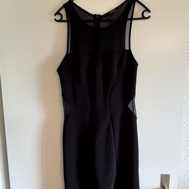 Abendkleid transparent
