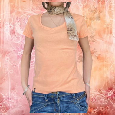 Top Madonna arancione anni 2000