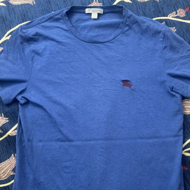 T-shirt Burberry bleu Gr. S