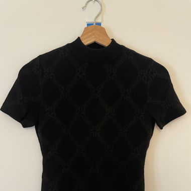 Hugo Boss knitted t-shirt 