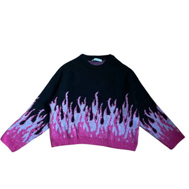 Pink Flame Sweater