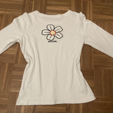 Niedrig Vintage Flower Top