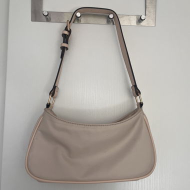 Sac bandoulière beige