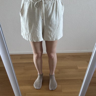 Short lin beige