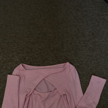Pinkes Crop Top