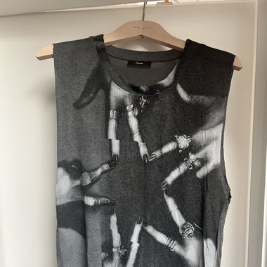 Débardeur Diesel gris