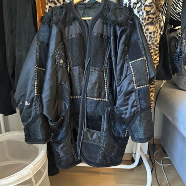 Black haute-couture jacket