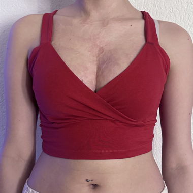 Red Crop Top