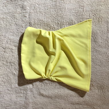 Top bandeau giallo